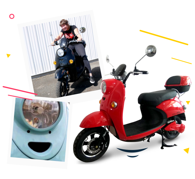 Scooter electrique vintage emma